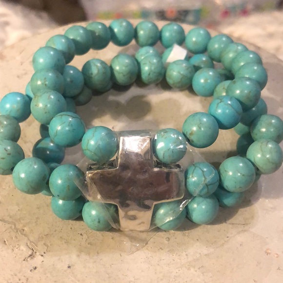 Silpada Reversible Turquoise Bracelet - Picture 2 of 2